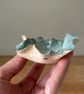Small trinket dish, unique ring dish, jewellery dish, bedside decorative dish - Image 3