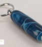 Handcrafted Acrylic Keyring Turned and polished with quality 'Chrome' fixings - Image 4