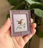 Wren Bird Miniature Painting