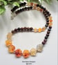 Designer Carnelian & Pietersite Necklace - Image 7