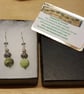Green Chrysoprase earrings. May birthstone - Image 5