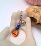 Halloween Key Rings with Multi Coloured Glass Beads and Charms, Halloween - Image 8