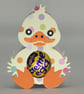 3D Easter card chocolate egg holder - Image 1