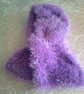 Hand Knitted Necktie in shades of Pink, Lavender and Blue - Image 1