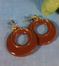 Minimalist Open Circle Earrings - Image 4