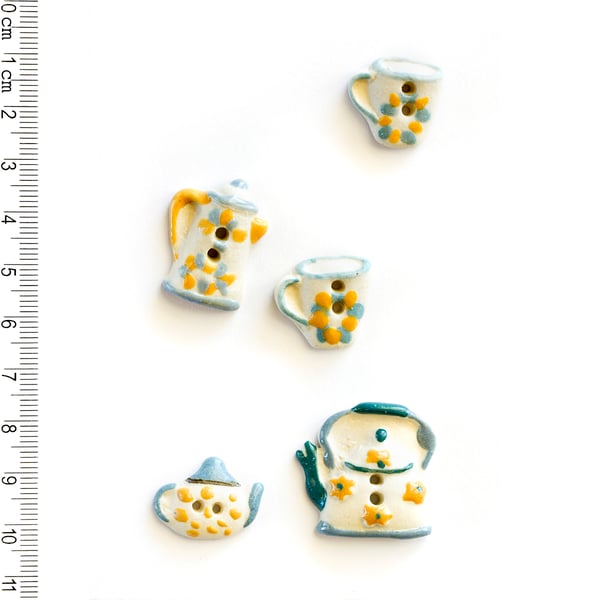 L156 Tea Set Buttons