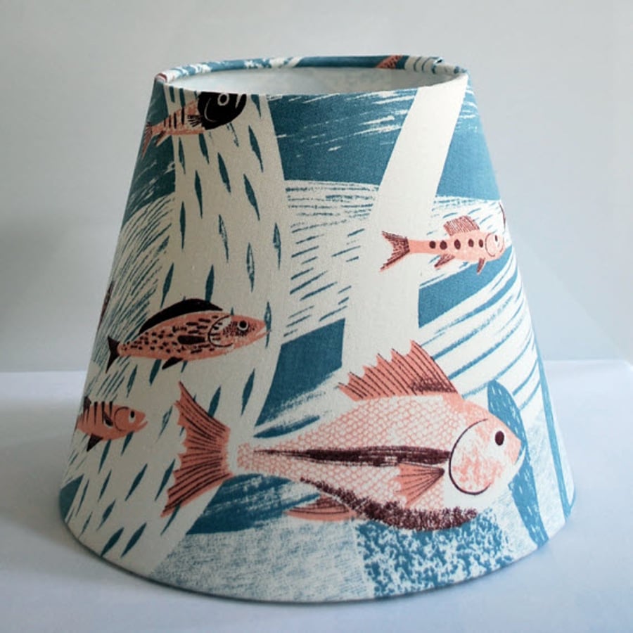 Deep Sea Tapered Lampshade