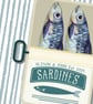 Sardines Personalised Print  - up to 6 sardines, 2 colour options - Image 5