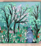 Forest Acrylic Painting  - Image 1