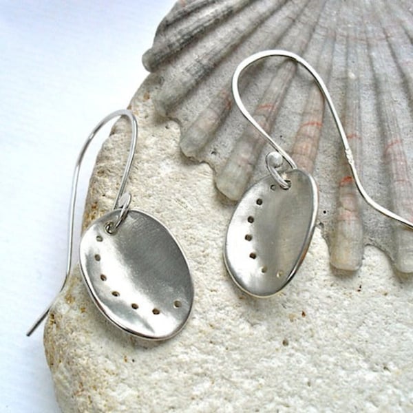 Sterling Silver Ormer Hook Earrings