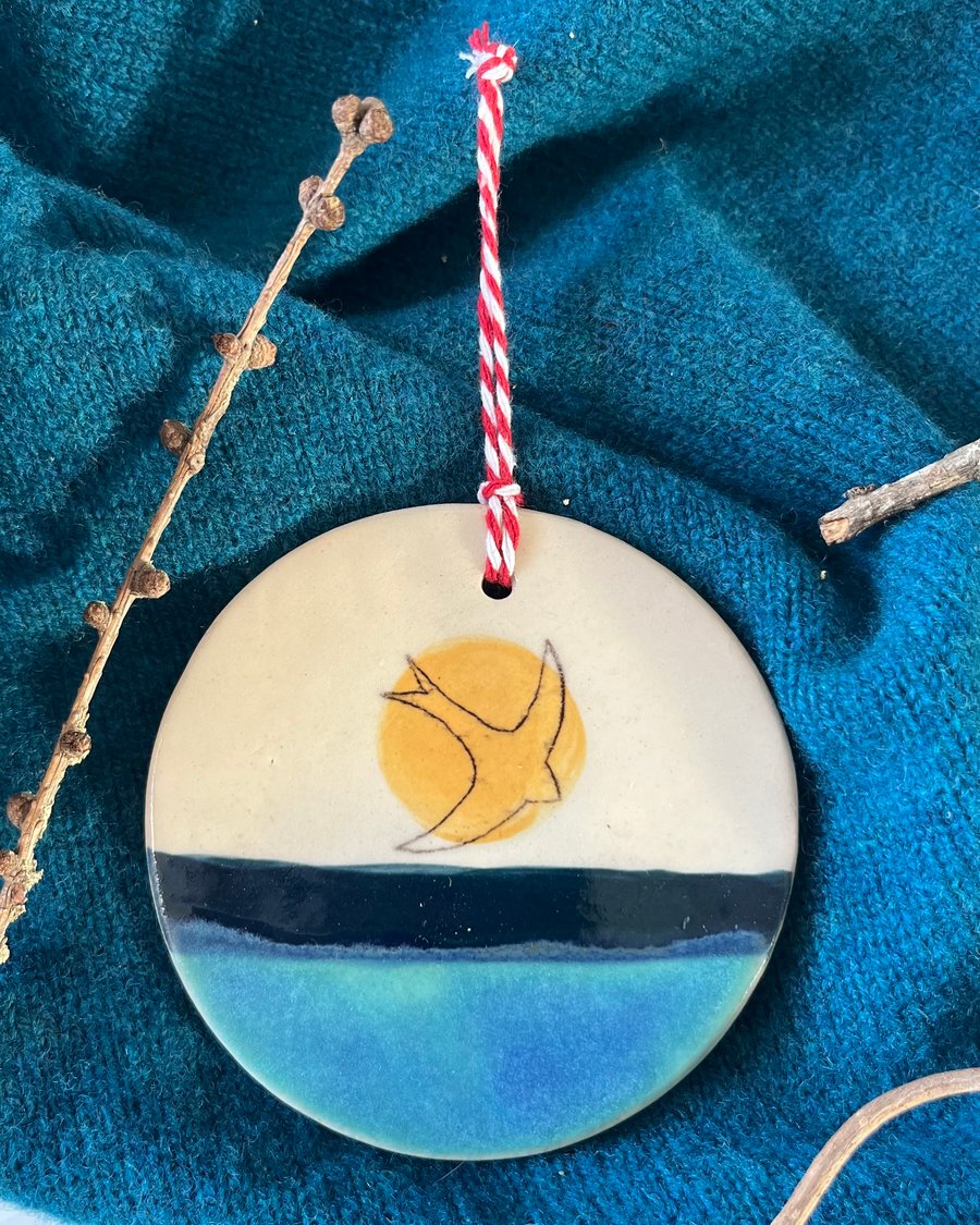 Xmas tree dec - Swift and sun