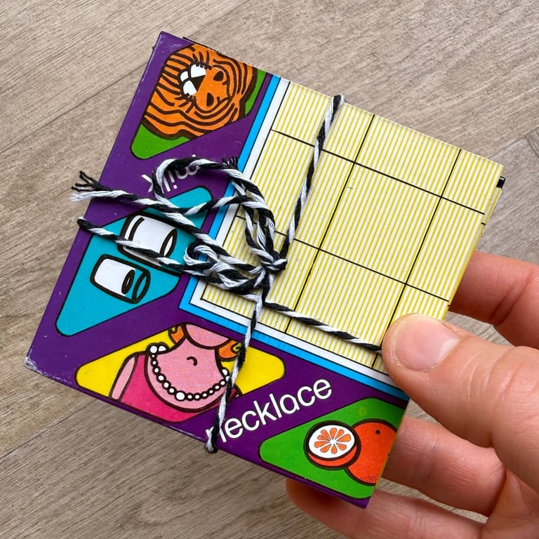 Scrabble for Juniors Coasters (King to Parrot) - Upcycled from Real Board