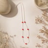 Handmade Sunset Stripe Jasper Necklace