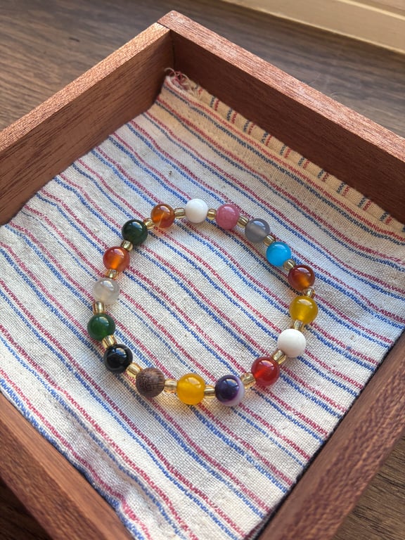Multi-Treasure Crystal Bracelet