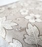 NEEDLE BOOK  HAND BEADED  CREAM TAUPE - Image 3