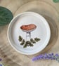 Handmade Small Toadstool Ceramic Dish - Image 2