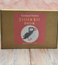Puffin Cross Stitch - DIY Kit, Wooden display - Image 4