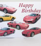 Ferrari Classic Cars - Birthday, Anniversary, Retirement or Plain card
