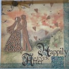 Happily Ever After Fairy tale Wedding card