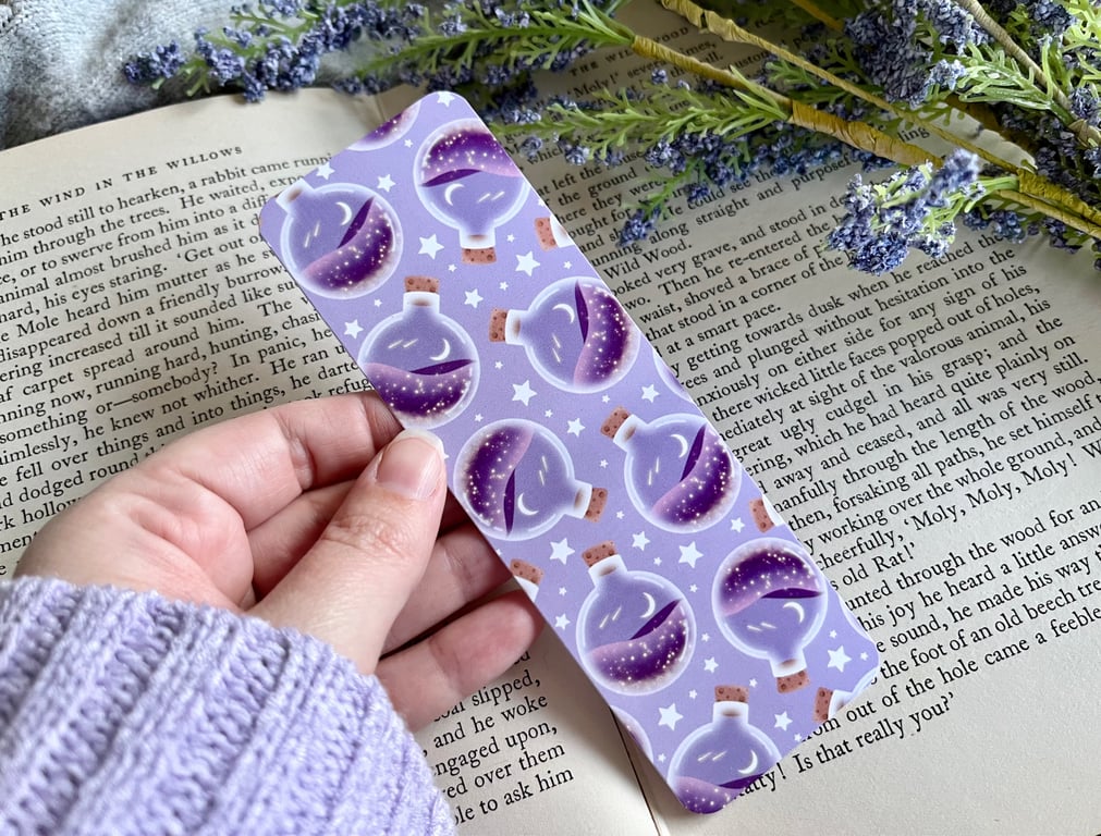 Dreamy Magical Potion Bookmark, Witchy Bookmark.