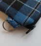Coin purse Clergy tartan blue wool. - Image 2