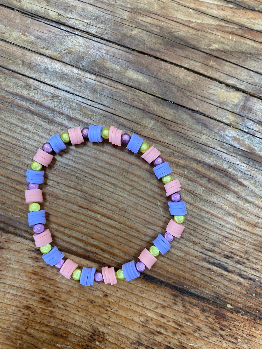 Purple and Pink Bracelet (539)