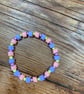 Purple and Pink Bracelet (539) - Image 1