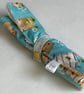 Travel cutlery roll with cutlery, for adults or children. Bees and beehives. - Image 2