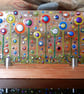 Handmade Fused Glass 'IN THE GARDEN' Picture. - Image 4