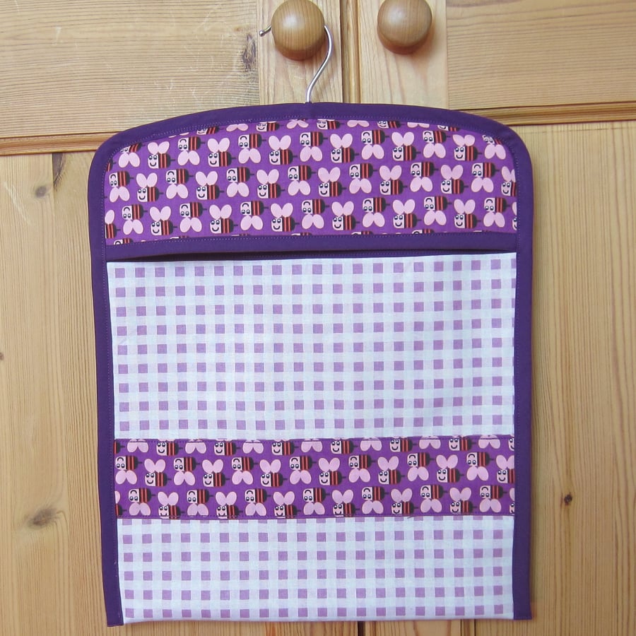 SALE Bee Peg Bag