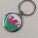 Wales Flag Keyring