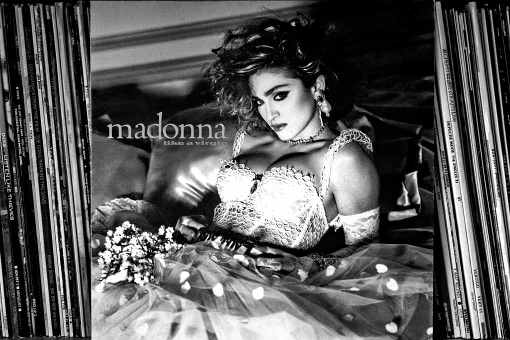 Madonna Like A Virgin Album Front Cover Photograph Print