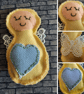 Angel  Lavender Bags - Heart Embellishment - Image 7