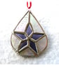 Teardrop Decoration Star Stained Glass Suncatcher Christmas - Image 5