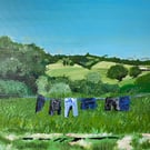 Washing with a View