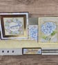 Birthday Card for Him or Her.  Hydrangea Birthday Card. Easel Card. - Image 3
