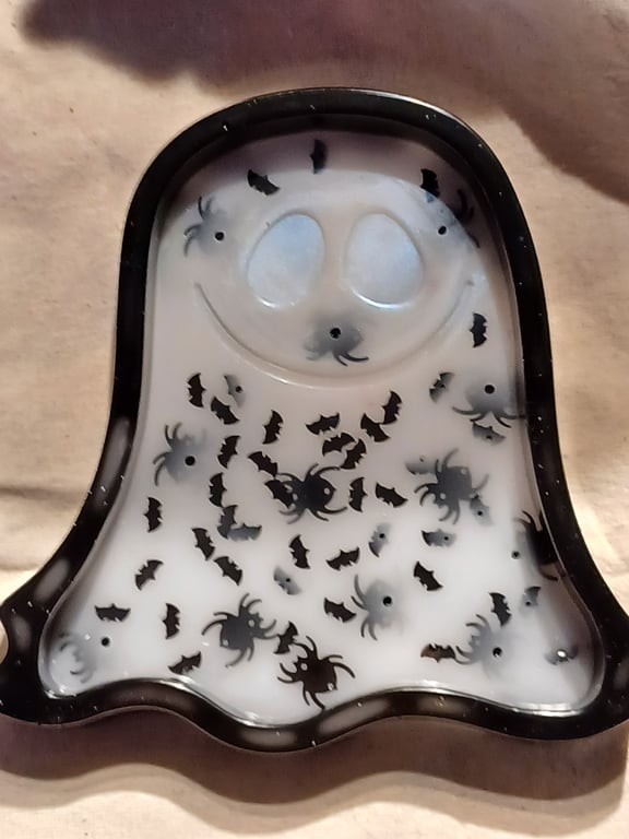 Ghost Tray in Black and White