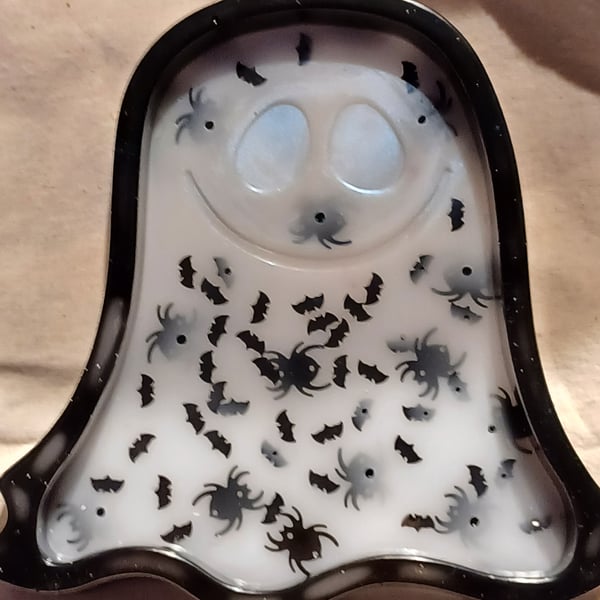 Ghost Tray in Black and White