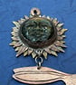 Sun and Moon Copper Hare Wall Hanging - Image 5