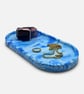 Large Blue Marbled Oval Decorative Tray, Jewellery and Diffuser Display - Image 4
