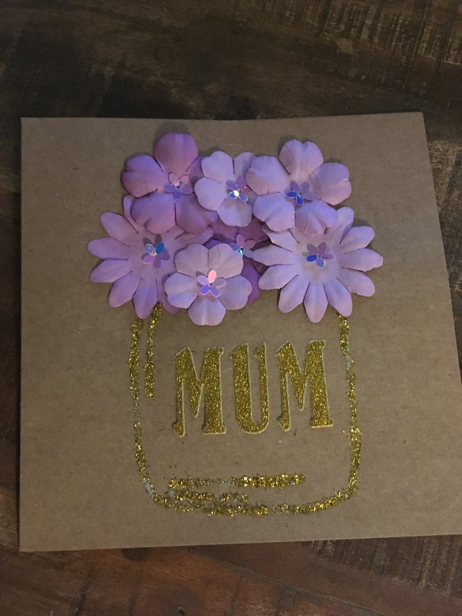 Mother’s Day Card - Floral Mother’s Day Card-Flower Bouquet 