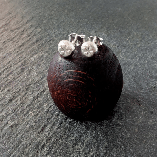 STUD EARRINGS Silver stud earrings, Handmade Urban Jewellery