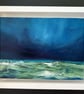 Green Sea Swell - original oil painting  - Image 3