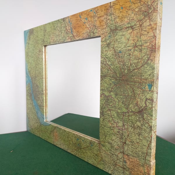 The Great North West 1944 map mirror