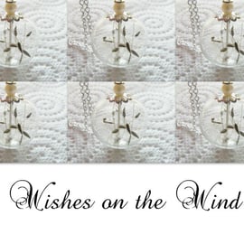 6 X Dandelion Wish Necklace for Bridesmaids