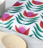 70s Bloom Tea Towel - Image 3