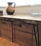 Scaffold Board Coffee Table With Hairpin Legs Using Reclaimed Materials THE ROMS - Image 7