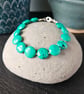 Turquoise and Sterling Silver Bracelet