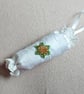 Handbeaded silk hanging decoration crackers for weddings or Christmas - Image 5