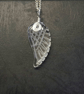 Unisex quartz angel wing necklace - Image 1